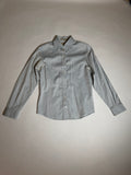 Faconnable pale blue dot-print button-up shirt, front