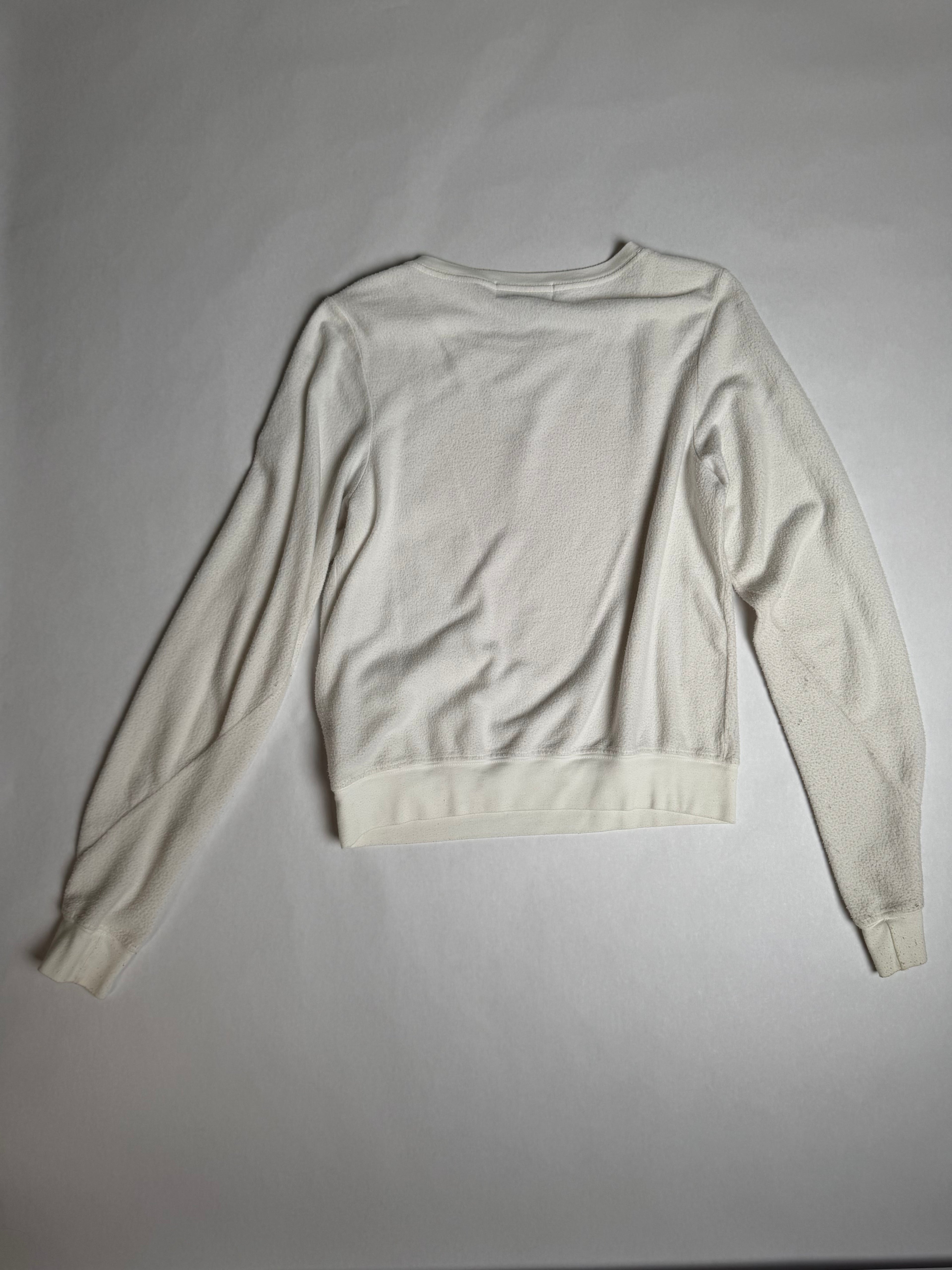 Wildfox cream baggy beach jumper — back