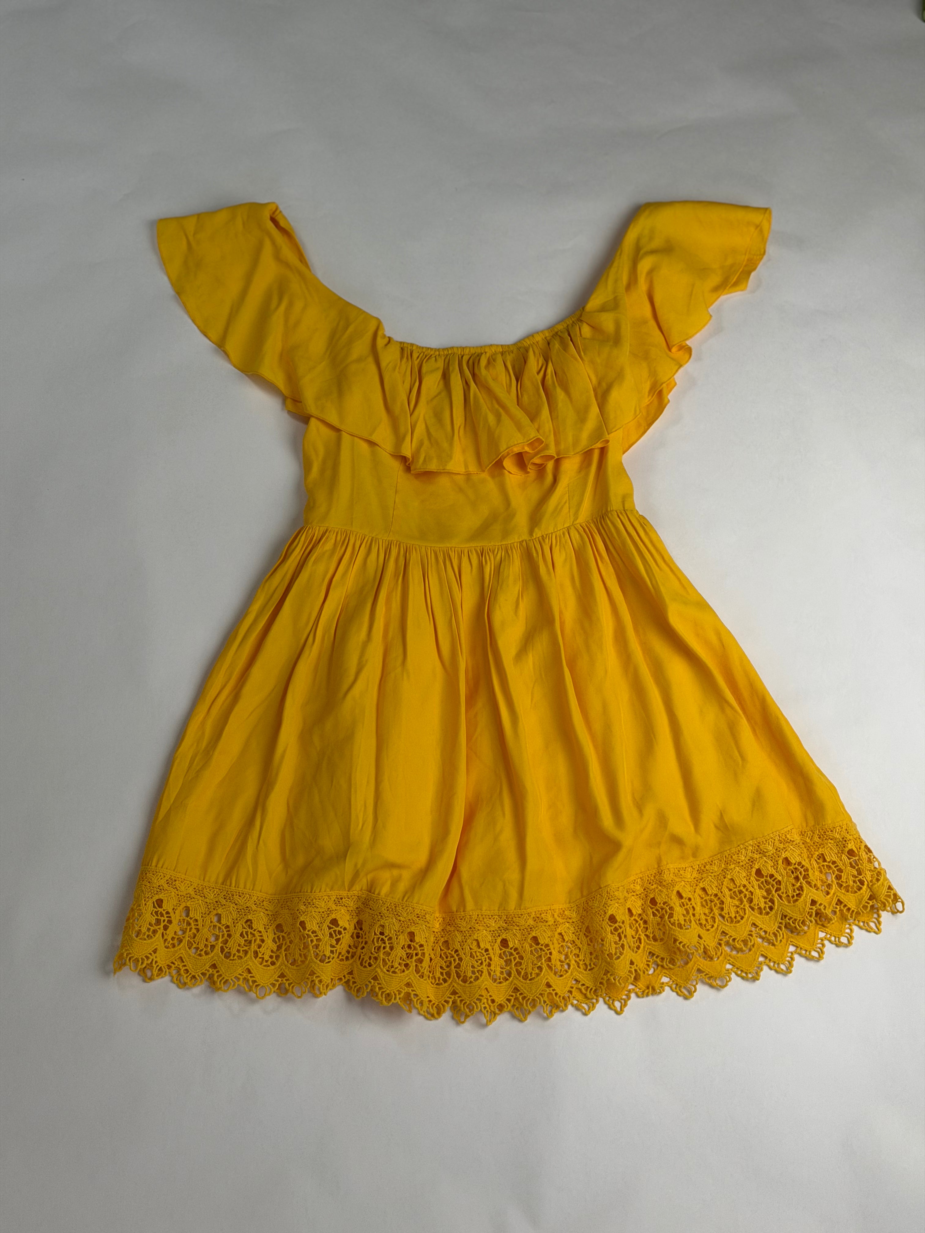 Lovers + Friends Marigold off-shoulder mini dress